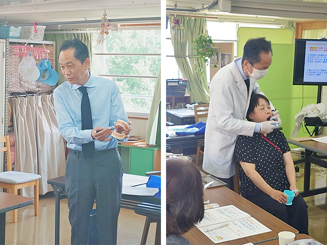 [8020を目指して！] 歯科口腔ケアに関する研修を実施しました：５月16日(土)