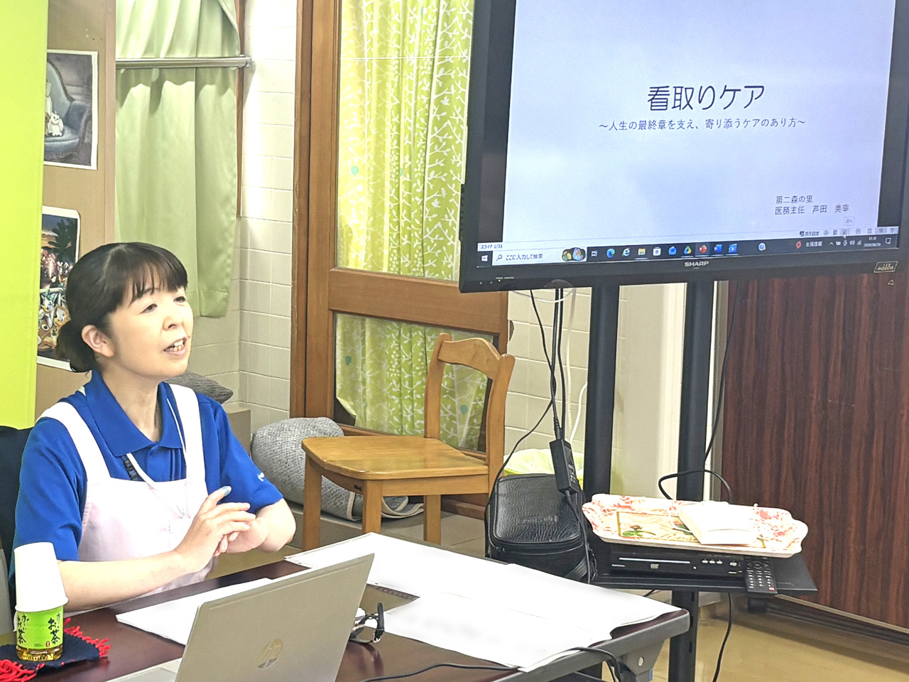 [看取り] 利用者さん、そして我々自身の将来を考える研修となりました：６月24日(水)
