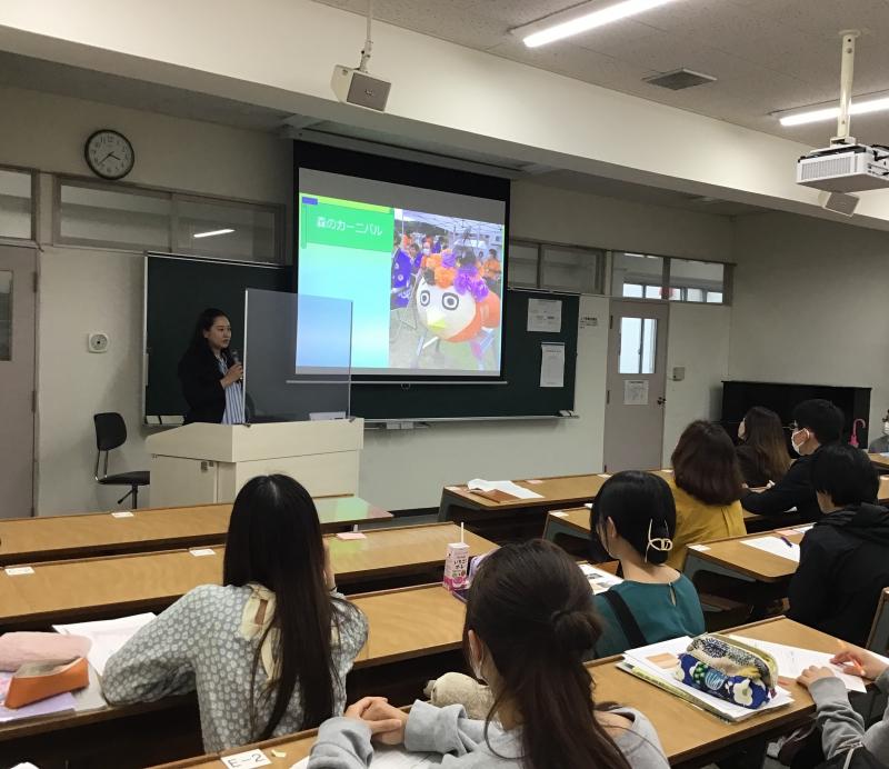 [リクルート！]   和泉短大の「施設就職説明会」にお招きいただきました！ ～ ５月13日(月)