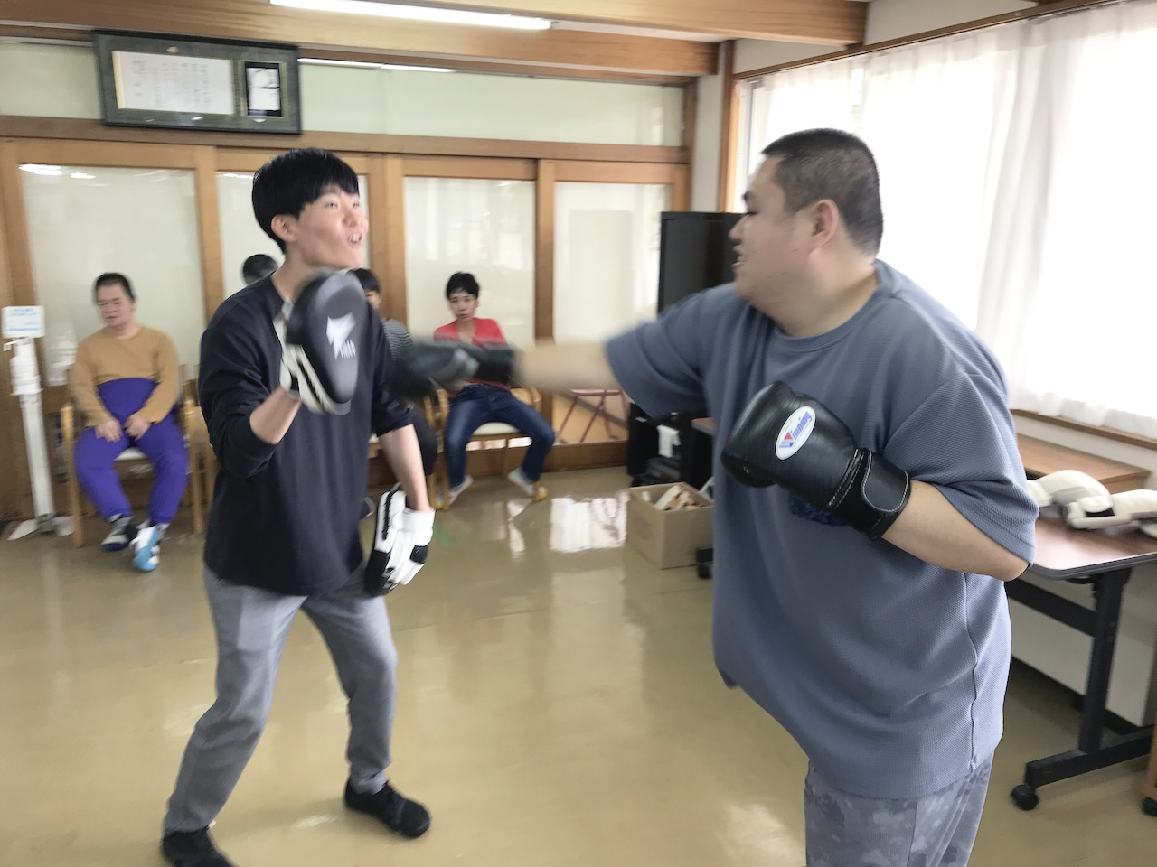 [トライアル!] 身体を動かす新しい取組み = ボクササイズ♪の試行!:5月26日(月)2
