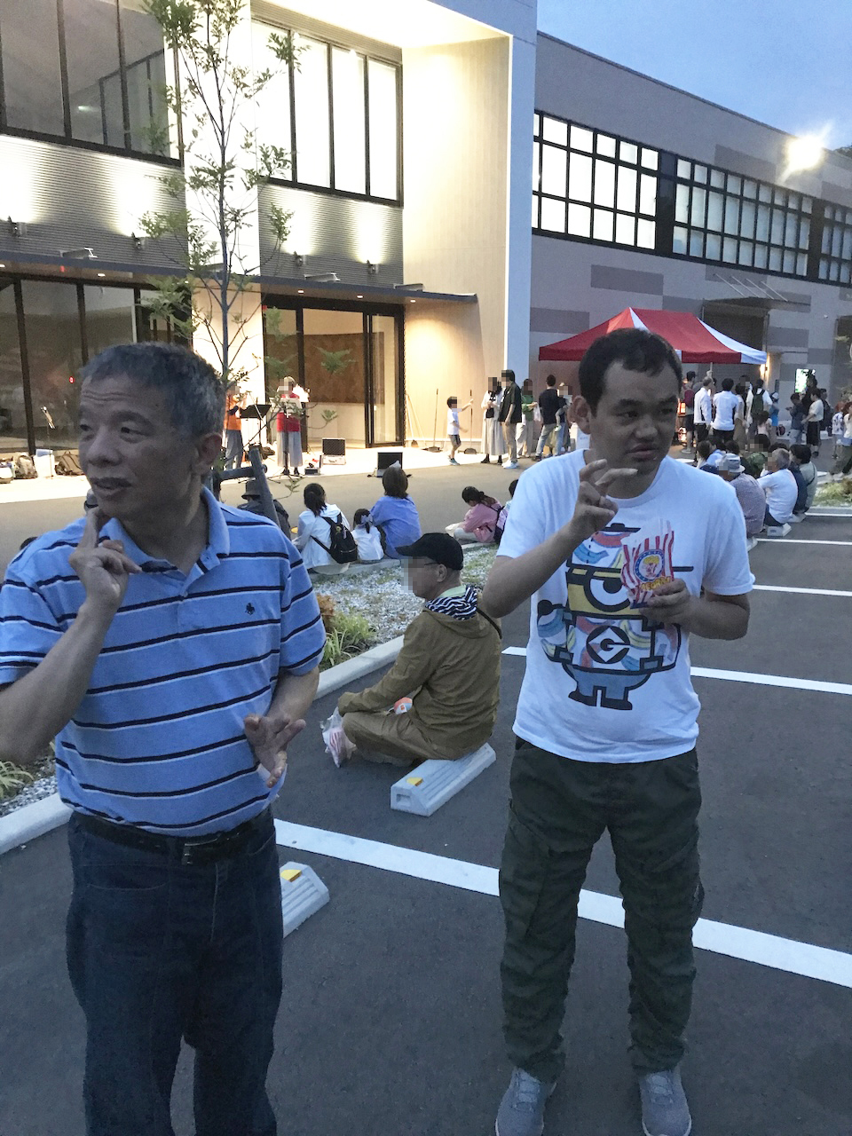 [６月の風物詩！] 園庭東の榎田川での「ほたる鑑賞会」に参加しました！：６月７日(土)1