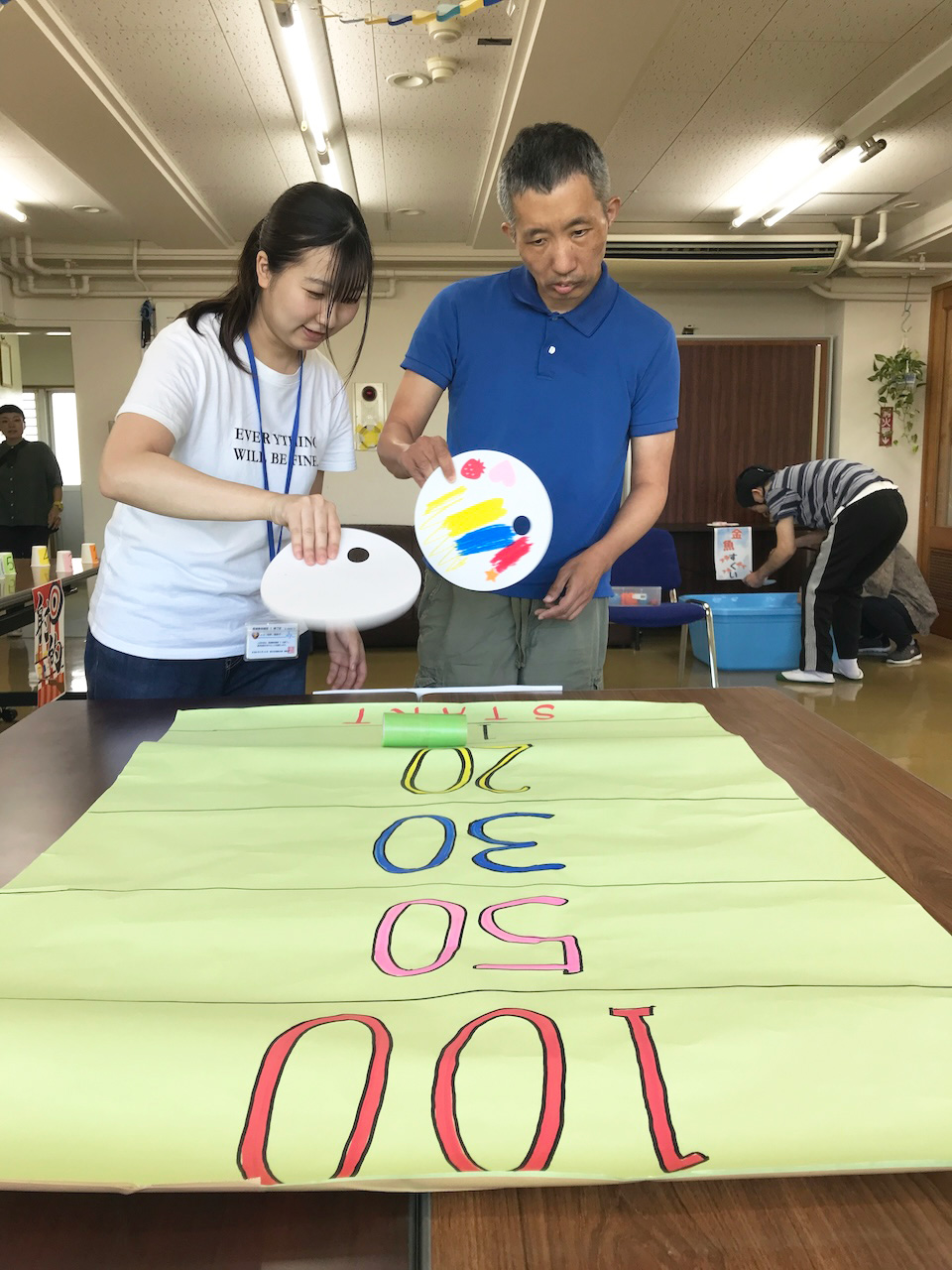 [「夏祭り」プチ復活!] 屋外は避け、サロンにて祭りの定番を楽しみました：７月21日(月) 2