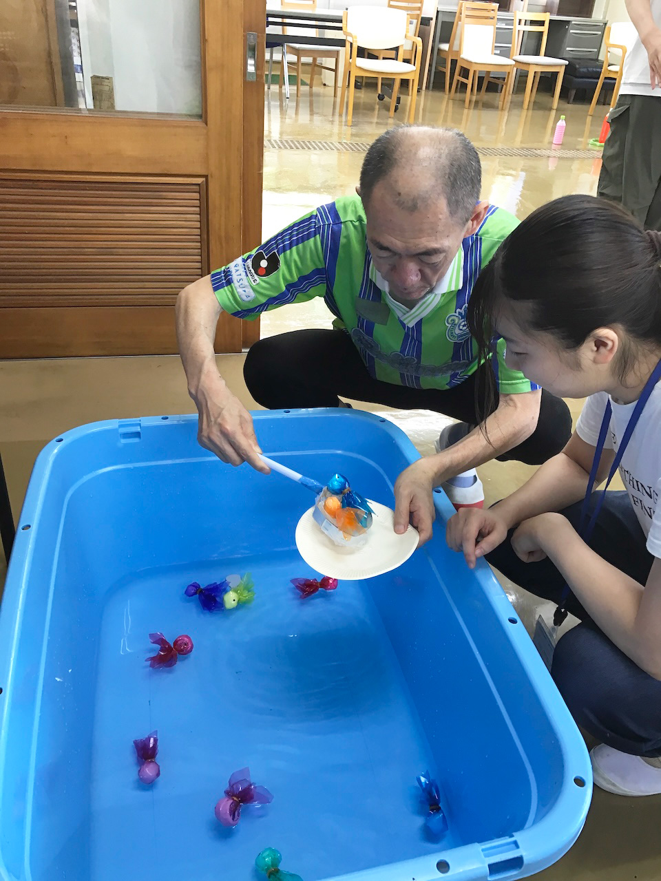 [「夏祭り」プチ復活!] 屋外は避け、サロンにて祭りの定番を楽しみました：７月21日(月) 3