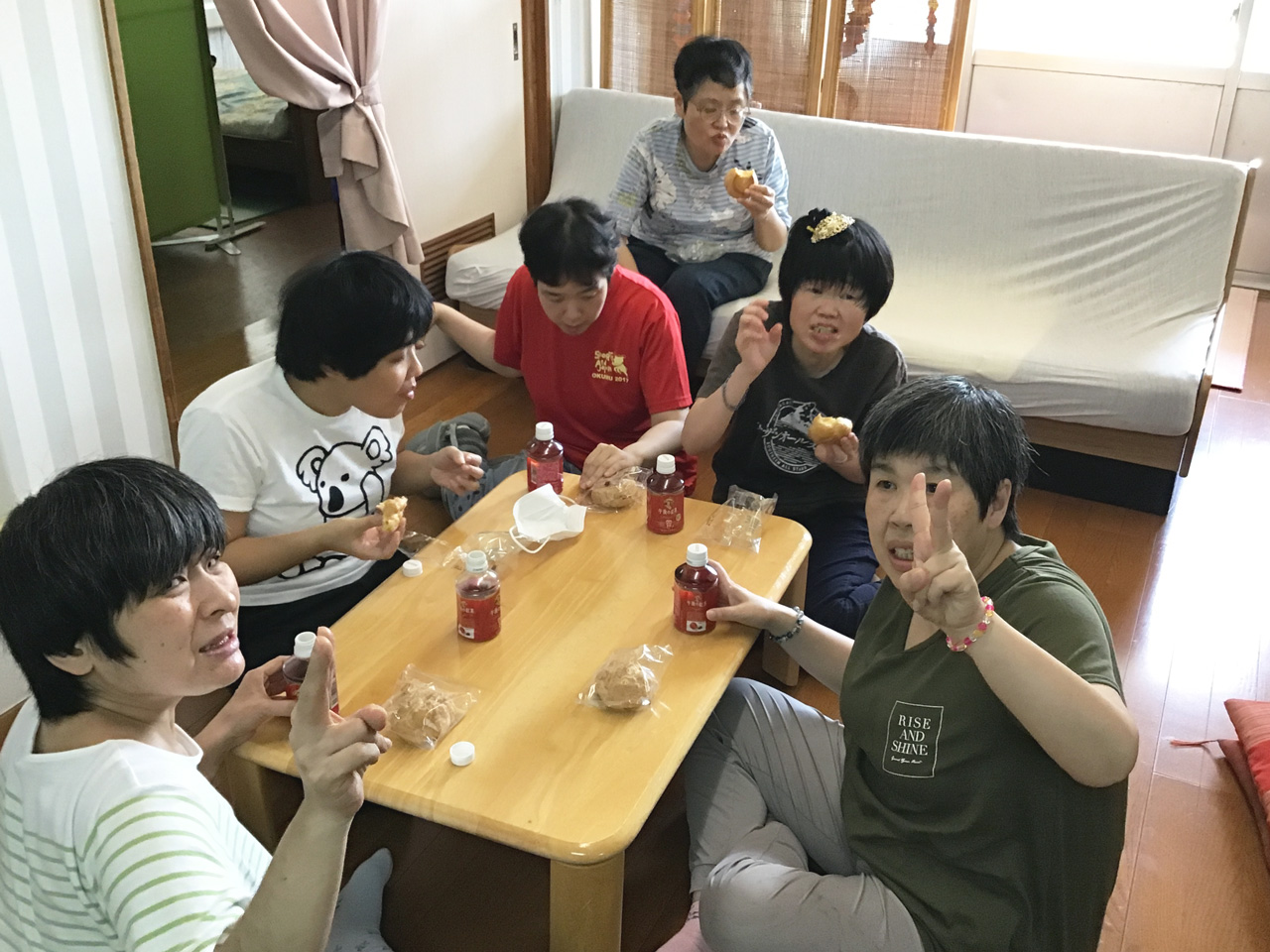 [お盆前の納め会！] 今年は、夕方に、手持ち花火も楽しみました！：8月8日(金)1