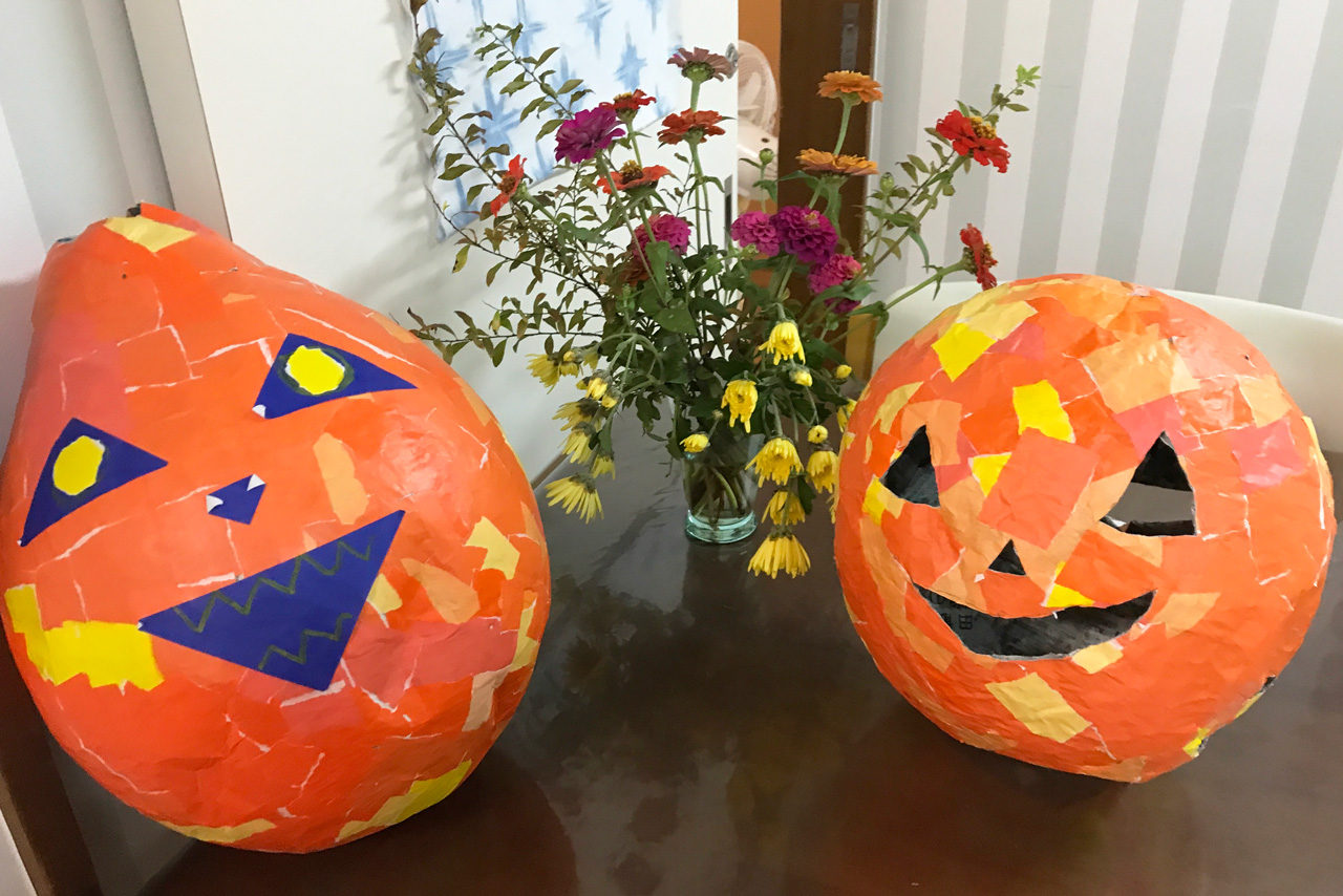 [ホリデー日課(その２)] ハロウィンと運動会シーズンにちなんで… ：10月25日(土) 2