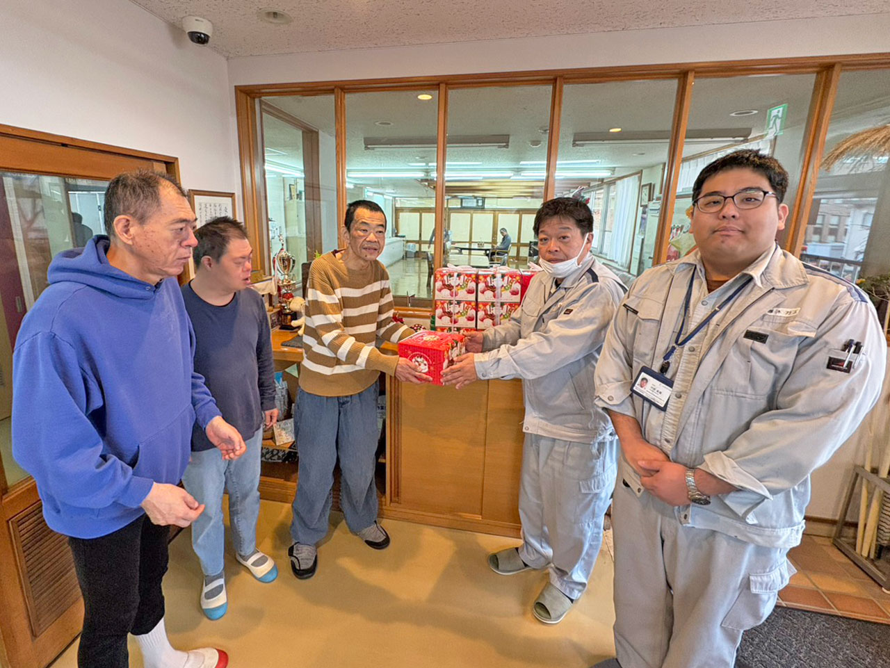 [クリスマス会！] 入所、GH、通所、それぞれで盛り上がりました：12月20日(土)など 8