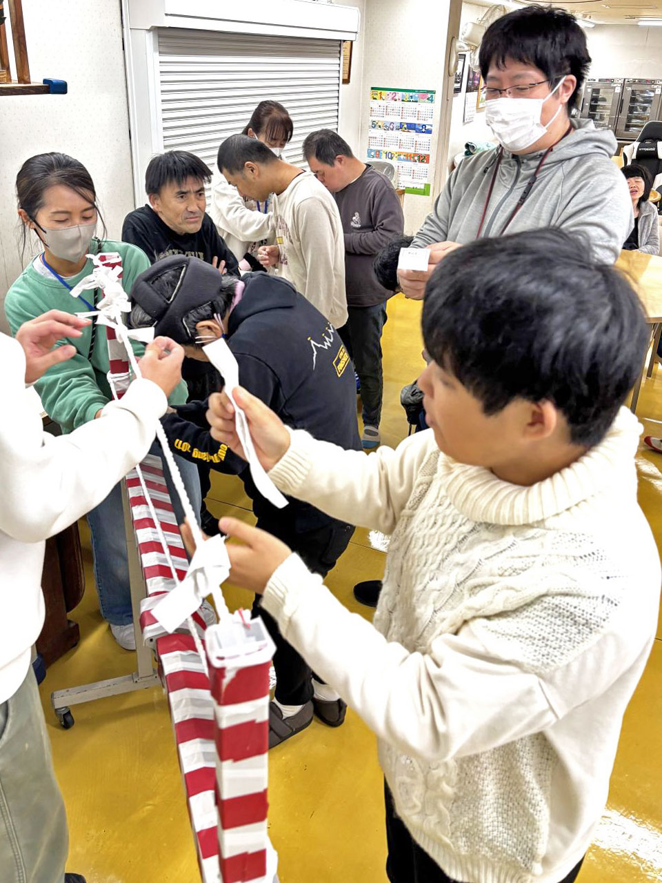 [年の初めの運試し！] ふれあい会にて、おみくじ大会を行いました！：１月７日(水) 6