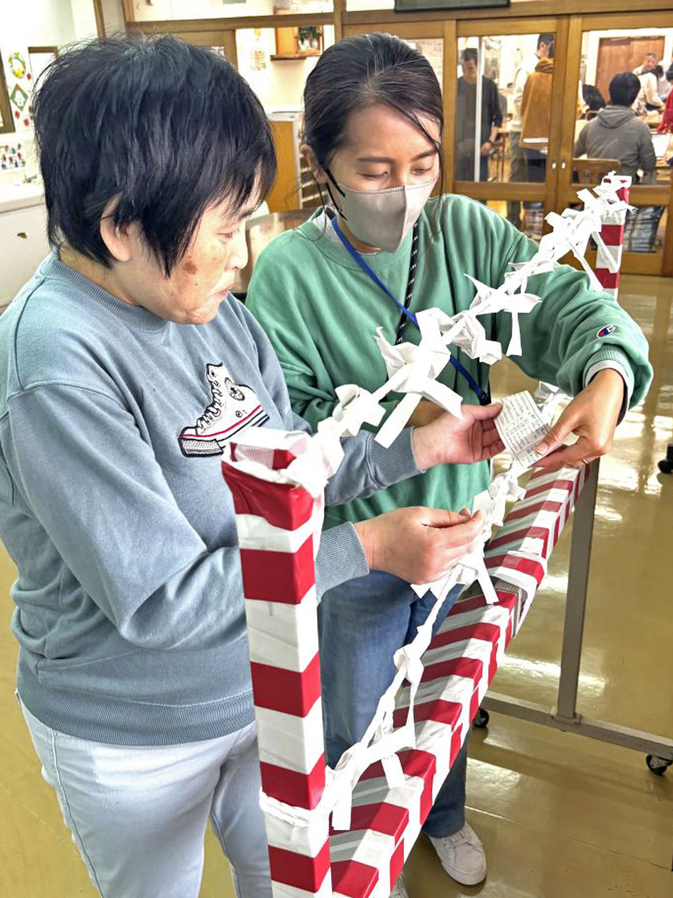 [年の初めの運試し！] ふれあい会にて、おみくじ大会を行いました！：１月７日(水) 7