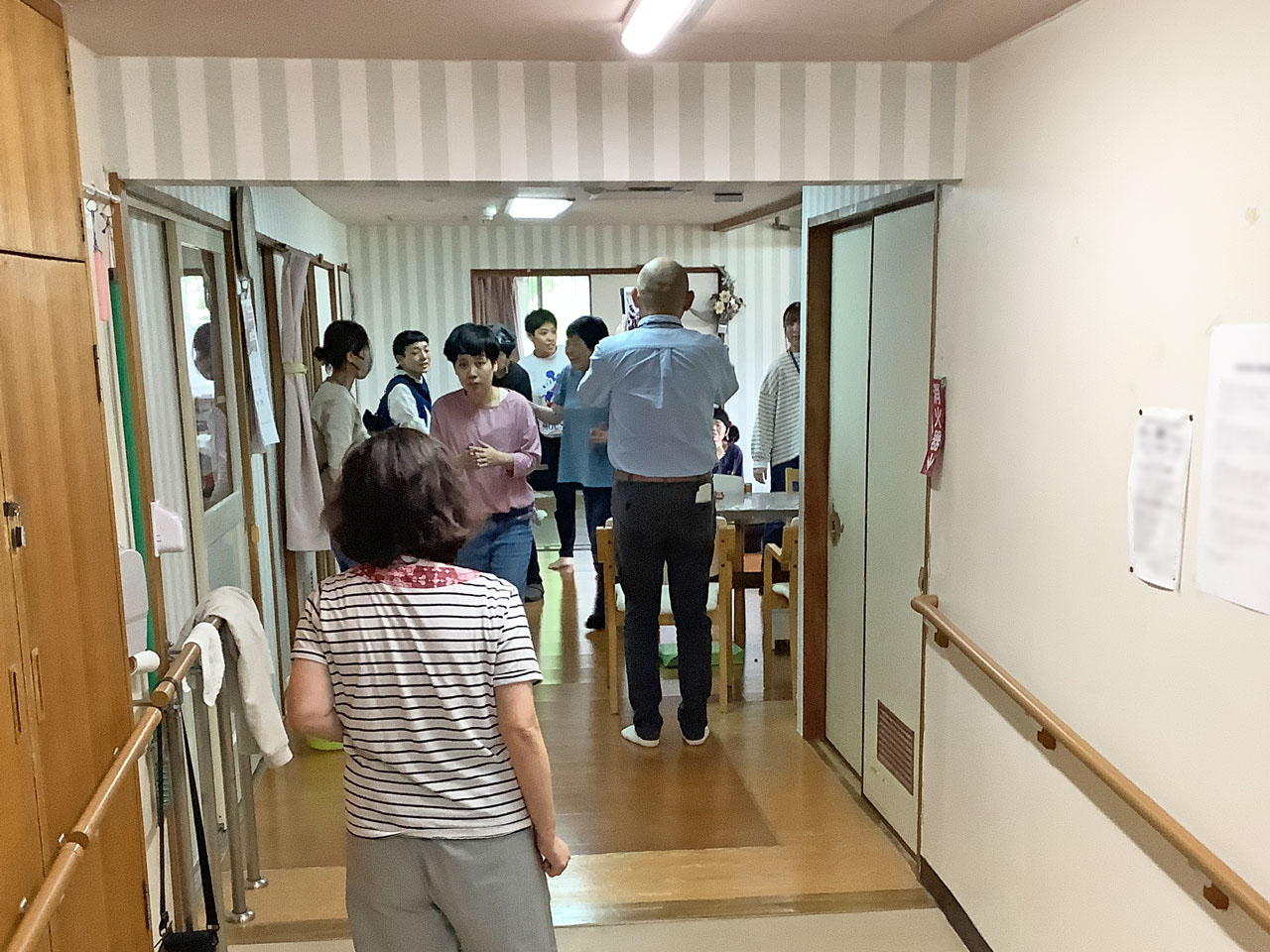 [天災は忘れる間もなくやってくる] 学園、グループホーム、それぞれの取組み 1